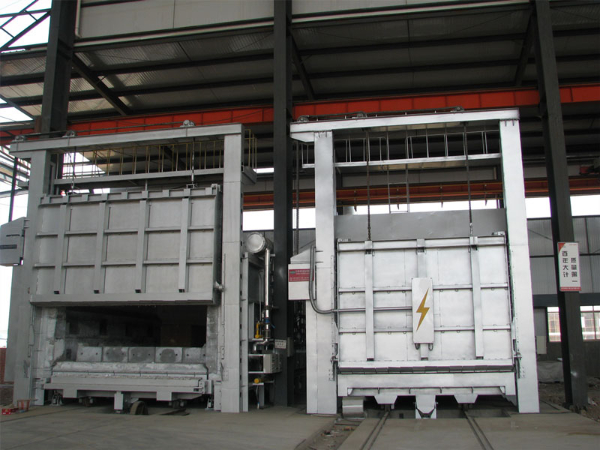 1200KW箱式电阻加热炉